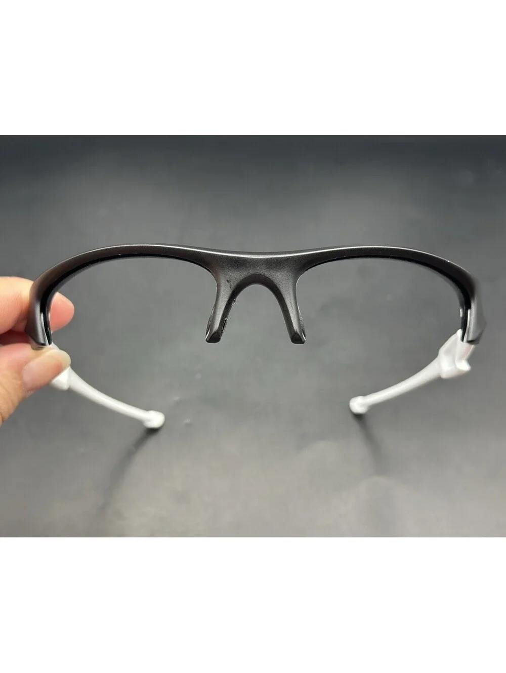 Oakley Flak Jacket Matte Black/White Frame